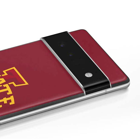 Iowa State University Primary Logo Google Pixel 6 Skin